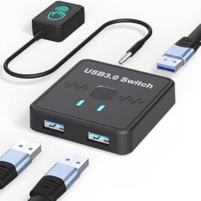 ポータブル　スイッチャー　コンピュータ　2in1　ボタン　ラップトップ VGAパソコン切替器(2台用） RS-230U｜ラトックシステム公式サイト